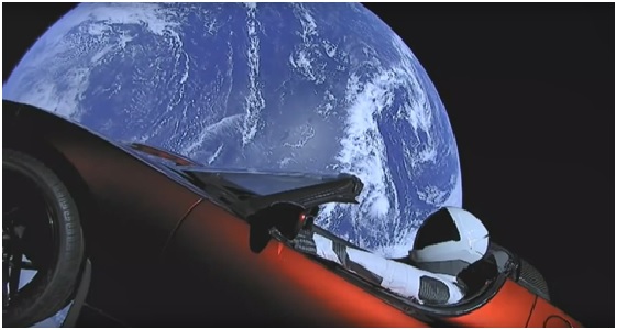 Tesla, Elon Musk, SpaceX, space, vesmír, technológie